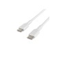 USB-C to USB-C Cable 2M White