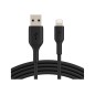 Lightning to USB-A Cable 0.15M Black