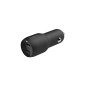 Dual USB-A Car Charger w/1M PVC A-LTG Dual USB-A Car Charger w/1M PVC A-LTG