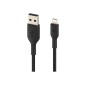 Lightning USB-A Cable Braid 0.15M Black Lightning USB-A Cable Braid 0.15M Black