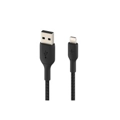 Lightning to USB-A Cable Braid 2M Black
