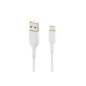 USB-A to USB-C Cable 0.15M White