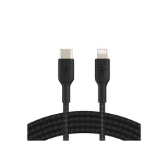 Lightning to USB-C Cable Braid 1M Black