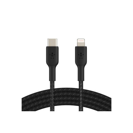 Lightning to USB-C Cable Braid 1M Black