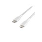 Lightning to USB-C Cable Braid 1M White Lightning to USB-C Cable Braid 1M White