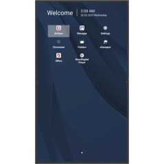 Viewsonic CDE5531-1C Écran d'affichage dynamique Écran plat de signalisation numérique 139,7 cm (55") LCD Wifi 500 cd m² 4K