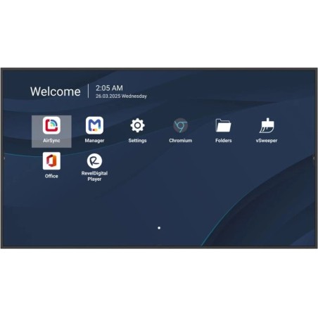 Viewsonic CDE5514-2C Écran d'affichage dynamique Écran plat de signalisation numérique 139,7 cm (55") LCD Wifi 500 cd m² 4K
