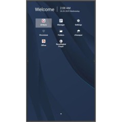 Viewsonic CDE6514-2C Écran d'affichage dynamique Écran plat de signalisation numérique 165,1 cm (65") LCD Wifi 500 cd m² 4K