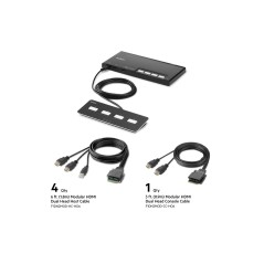 Belkin 4-Port Dual Head HDMI Modular