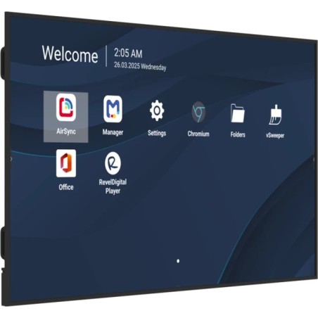 Viewsonic CDE9831-1C Écran d'affichage dynamique Écran plat de signalisation numérique 2,49 m (98") LCD Wifi 500 cd/m² 4K Ultra