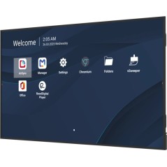 Viewsonic CDE9831-1C Écran d'affichage dynamique Écran plat de signalisation numérique 2,49 m (98") LCD Wifi 500 cd m² 4K Ultra