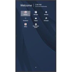 Viewsonic CDE9831-1C Écran d'affichage dynamique Écran plat de signalisation numérique 2,49 m (98") LCD Wifi 500 cd m² 4K Ultra