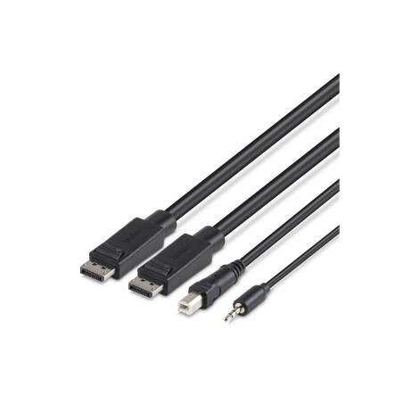 TAA Dual-Head DP to DP KVM Combo