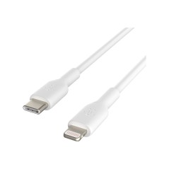 BELKIN LIGHTNING TO USB-C CABLE 2M WHITE