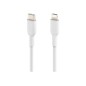 BELKIN LIGHTNING TO USB-C CABLE 2M WHITE