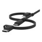 Belkin UNIVERSAL CABL MUSB LTG USBC BLK