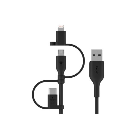 Belkin UNIVERSAL CABL MUSB LTG USBC BLK