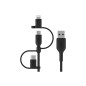 Belkin UNIVERSAL CABL MUSB LTG USBC BLK