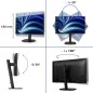 Philips 3000 series 24B2U3301D/00 écran plat de PC 61,2 cm (24.1") 1920 x 1200 pixels WUXGA LCD Noir
