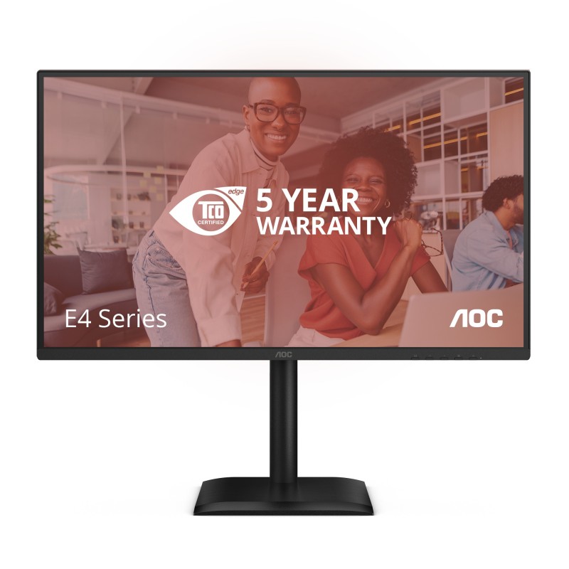 AOC E4 Q27E4CV écran plat de PC 68,6 cm (27") 2560 x 1440 pixels Quad HD LED Noir AOC E4 Q27E4CV écran plat de PC 68,6 cm (27") 2560 x 1440 pixels Quad HD LED Noir