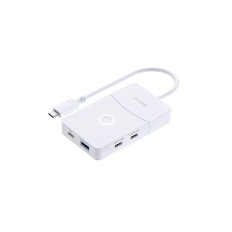 D-Link DUP-501 hub & concentrateur USB 3.2 Gen 1 (3.1 Gen 1) Type-C 5000 Mbit/s Blanc