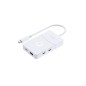 D-Link DUP-501 hub & concentrateur USB 3.2 Gen 1 (3.1 Gen 1) Type-C 5000 Mbit/s Blanc D-Link DUP-501 hub & concentrateur USB 3.2 Gen 1 (3.1 Gen 1) Type-C 5000 Mbit/s Blanc