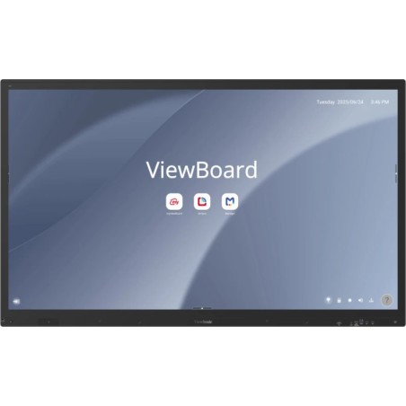 Viewsonic IFP6563-1C tableau blanc interactif 165,1 cm (65") 3840 x 2160 pixels Écran tactile Noir