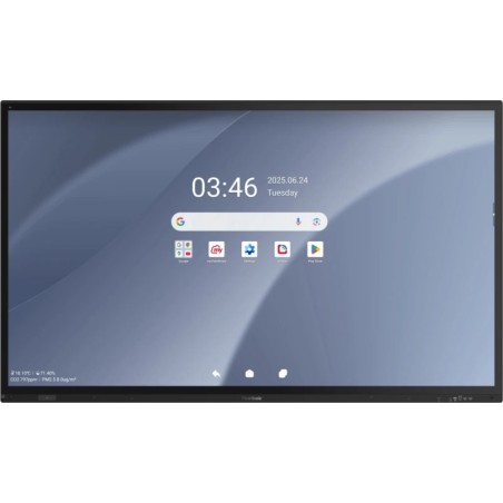 Viewsonic IFP8663-2C tableau blanc interactif 2,18 m (86") 3840 x 2160 pixels Écran tactile Noir