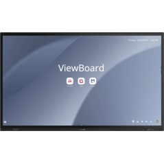 Viewsonic IFP8663-2C tableau blanc interactif 2,18 m (86") 3840 x 2160 pixels Écran tactile Noir