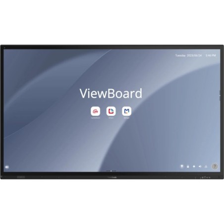 Viewsonic IFP8663-2C tableau blanc interactif 2,18 m (86") 3840 x 2160 pixels Écran tactile Noir