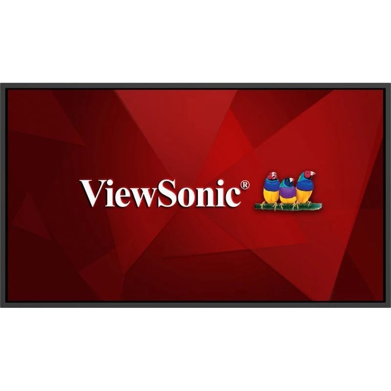 Viewsonic CDE43G3-1C Écran d'affichage dynamique Écran plat de signalisation numérique 109,2 cm (43") LCD 500 cd/m² 4K Ultra HD
