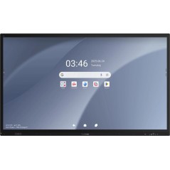 Viewsonic IFP7563-1C tableau blanc interactif 190,5 cm (75") 3840 x 2160 pixels Écran tactile Noir