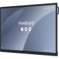 Viewsonic IFP7563-1C tableau blanc interactif 190,5 cm (75") 3840 x 2160 pixels Écran tactile Noir