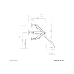 Neomounts FPMA-D750DWHITE2
