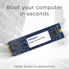 Integral INSSD128GM280 disque SSD 128 Go M.2 Série ATA III 3D TLC NAND