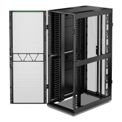 APC Rack NetShelter SX2 networking 42U L750XP1200XH1991mm, noir, avec pann. Laté.