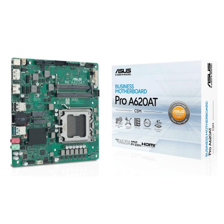 ASUS Pro A620AT-CSM AMD A620A Emplacement AM5 Thin Mini ITX