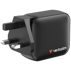 Verbatim GaN Charger 100W Universel Noir Secteur Charge rapide Intérieure