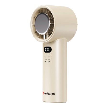 Verbatim Cool 'n' Go Ice Touch Argent, Blanc Ventilateur portable