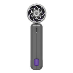 Verbatim Cool 'n' Go AirJet Gris, Violet Ventilateur portable