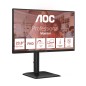 AOC E4 24E4CV écran plat de PC 60,5 cm (23.8") 1920 x 1080 pixels Full HD LED Noir AOC E4 24E4CV écran plat de PC 60,5 cm (23.8") 1920 x 1080 pixels Full HD LED Noir