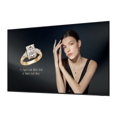 Samsung QH115F-X Écran plat de signalisation numérique 2,92 m (115") LCD Wifi 1000 cd m² 4K Ultra HD Noir Tizen 24 7