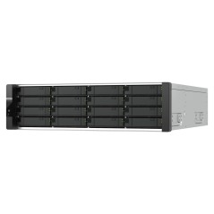 QNAP ES1686dc R2 NAS Rack (3 U) Intel® Xeon® D D-2123IT 32 Go DDR4 0 To QNAP QES Noir, Gris
