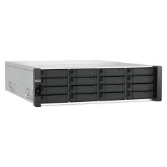QNAP ES1686dc R2 NAS Rack (3 U) Intel® Xeon® D D-2123IT 32 Go DDR4 0 To QNAP QES Noir, Gris