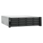 QNAP ES1686dc R2 NAS Rack (3 U) Intel® Xeon® D D-2123IT 32 Go DDR4 0 To QNAP QES Noir, Gris