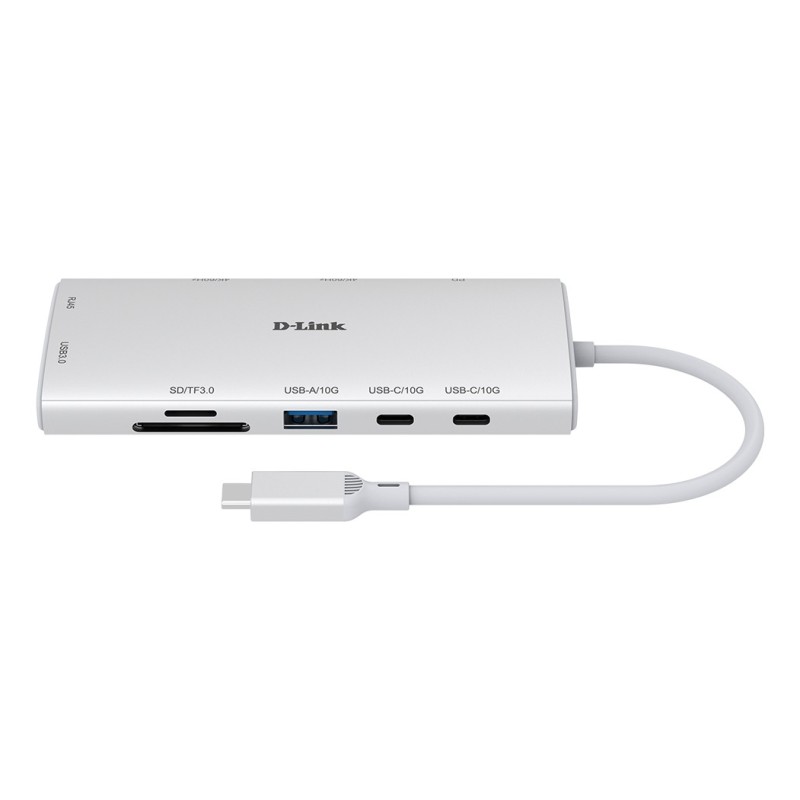 D-Link DUP-A01 hub & concentrateur USB 3.2 Gen 1 (3.1 Gen 1) Type-C 10000 Mbit/s Blanc D-Link DUP-A01 hub & concentrateur USB 3.2 Gen 1 (3.1 Gen 1) Type-C 10000 Mbit/s Blanc