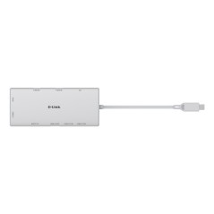 D-Link DUP-A01 hub & concentrateur USB 3.2 Gen 1 (3.1 Gen 1) Type-C 10000 Mbit s Blanc
