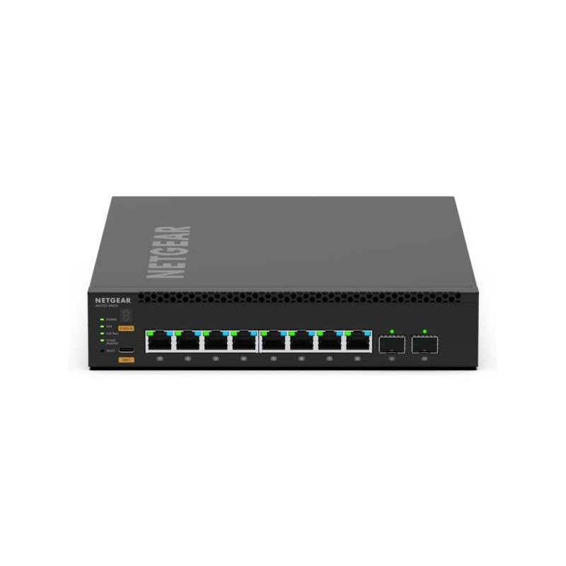 NETGEAR MSM4310 Géré L3 2.5G Ethernet (100/1000/2500) Connexion Ethernet, supportant l'alimentation via ce port (PoE) 1U Noir
