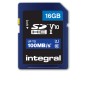 Integral INSDH16G-100V10 mémoire flash 16 Go SD UHS-I Integral INSDH16G-100V10 mémoire flash 16 Go SD UHS-I
