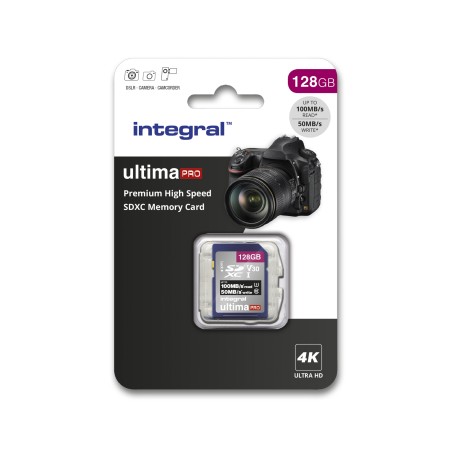 Integral INSDX128G-100 90V30 mémoire flash 128 Go SD UHS-I